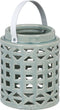 Vaas 14,5 x 14,5 x 18 cm Keramisch Groen