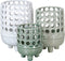 Vaas 14,5 x 14,5 x 21 cm Keramisch Groen
