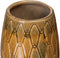 Vaas 15 x 15 x 22,5 cm Keramisch Mosterd