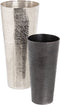 Vaas 19 x 19 x 43 cm Metaal Zilver