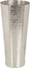 Vaas 19 x 19 x 43 cm Metaal Zilver