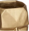 Vaas 3D Gezicht Gouden Polyresin 12 x 24,5 x 16 cm (4 Stuks)