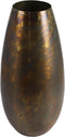 Vaas Arezzo small - ø22x45 - Messing antiek goud - Metaal
