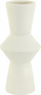 Vaas Ayla Naturel - Keramiek Creme - 41x19x19cm (hxbxd) - Light & Living