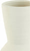 Vaas Ayla Naturel - Keramiek Creme - 41x19x19cm (hxbxd) - Light & Living
