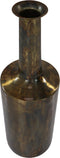 Vaas Bergamo large - ø24x75 - Messing antiek goud - Metaal