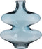 Vaas Blauw Kristal 18 x 7,5 x 21,5 cm