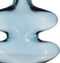 Vaas Blauw Kristal 18 x 7,5 x 21,5 cm