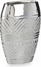 Vaas Breedte Zilverkleurig Keramisch 9,5 x 26,5 x 19,5 cm (6 Stuks)