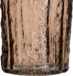 Vaas Bruin Kristal 12 x 12 x 30,5 cm