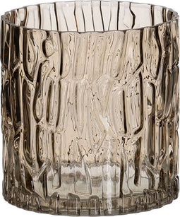 Vaas Bruin Kristal 14 x 14 x 14 cm