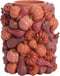 Vaas deco Ø27,5x33 cm PUMPKIN rood - Pompoen