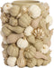 Vaas deco Ø27,5x33 cm PUMPKIN zand - Pompoen
