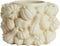 Vaas deco Ø28x18 cm PUMPKIN crème - Pompoen