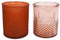 Vaas diamond glas l9b9h10,5 cm a2