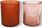 Vaas diamond glas l9b9h10,5 cm a2