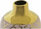 Vaas DKD Home Decor 13 x 13 x 26 cm Porselein Roze Gouden Orientaals Verchroomd