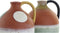 Vaas DKD Home Decor 14,5 x 14 x 20 cm Terra cotta Multicolour (2 Stuks)