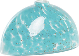 Vaas DKD Home Decor 20 x 9,5 x 12 cm Kristal Blauw Mediterrane