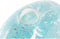 Vaas DKD Home Decor 20 x 9,5 x 12 cm Kristal Blauw Mediterrane