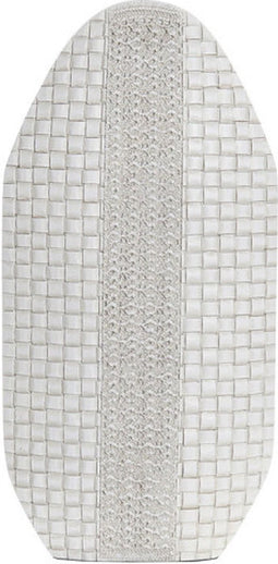 Vaas DKD Home Decor 25 x 10 x 51 cm Wit Hars Modern