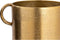 Vaas DKD Home Decor 25 x 18 x 41 cm Zwart Gouden Aluminium Modern (2 Stuks)