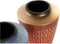 Vaas DKD Home Decor 8424001822065 Rood Blauw Gouden Hars 17 x 17 x 20 cm Orientaals (2 Stuks)