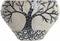 Vaas DKD Home Decor Boomstructuur Kristal Zwart Beige Terra cotta (30 x 15 x 33,5 cm)