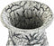 Vaas DKD Home Decor Boomstructuur Kristal Zwart Terra cotta Wit (29 x 29 x 60 cm)