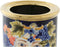 Vaas DKD Home Decor Gezicht Porselein Blauw 11 x 11 x 25 cm Multicolour