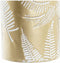 Vaas DKD Home Decor Gouden Metaal Crème Tropisch Blad van een plant (21 x 21 x 81 cm)
