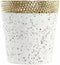 Vaas DKD Home Decor Grijs Gouden Metaal Modern (25 x 25 x 48 cm)