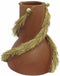 Vaas DKD Home Decor Grijs Terra cotta 26 x 26 x 30 cm (2 Stuks)