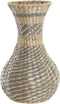 Vaas DKD Home Decor Natuurlijk Grijs 25 x 25 x 41 cm