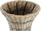 Vaas DKD Home Decor Natuurlijk Grijs 25 x 25 x 41 cm