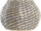 Vaas DKD Home Decor Natuurlijk Grijs 25 x 25 x 41 cm