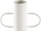 Vaas DKD Home Decor Natuurlijk Metaal Wit Vezel (20 x 16 x 40 cm)