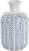 Vaas DKD Home Decor Porselein Blauw Wit 16 x 16 x 25 cm Mediterrane
