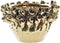 Vaas DKD Home Decor Porselein Gouden Modern 20 x 20 x 15 cm