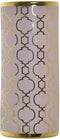 Vaas DKD Home Decor Porselein Roze Gouden Orientaals 14 x 14 x 32 cm Verchroomd