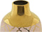 Vaas DKD Home Decor Porselein Roze Gouden Orientaals (15 x 15 x 41,5 cm)