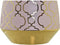 Vaas DKD Home Decor Porselein Roze Gouden Orientaals (18 x 18 x 24 cm)