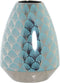 Vaas DKD Home Decor Turkoois Porselein Orientaals (18 x 18 x 24 cm)