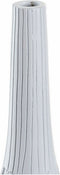 Vaas DKD Home Decor Wit Hars Modern (18 x 18 x 50 cm)