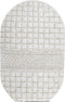 Vaas DKD Home Decor Wit Hars Modern 18 x 6 x 28 cm