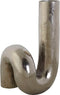 Vaas DKD Home Decor Zilverkleurig Aluminium 15 x 15 x 26 cm