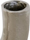 Vaas DKD Home Decor Zilverkleurig Aluminium 19 x 11 x 17 cm