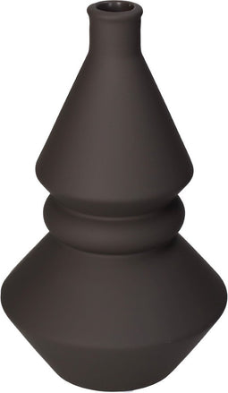 Vaas dolomiet bruin 14.3x14.3x23.8 cm