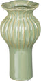 Vaas Felipe L - Keramiek - Groen - 16 x 30 x 16 cm (BxHxD)