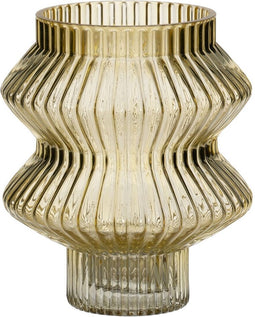 Vaas Geel Kristal 16,5 x 16,5 x 20 cm